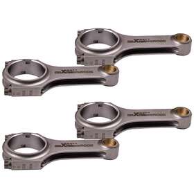 0a1blq Maxpeedingrods H-beam Connecting Rods Conrods Arp 2000 Bolts For Suzuki X-90 1996 1998 139.5mm