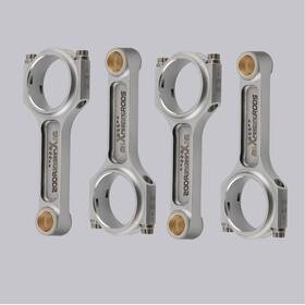 0xlb35 Maxpeedingrods 4pcs I-beam Connecting Rods For Honda Civic Crx D16 Zc Sohc Vtec D Series 5.394 Inch