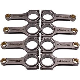 Maxpeedingrods 1ej843 Forged Connecting Rod Set Arp Bolt For Chevy Small Block Sbc 6.125 Inch 2.100 .927