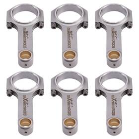 1qfrmg Maxpeedingrods 6x H-beam Connecting Rods For Porsche 911 Carrera 3.2 930 Turbo 3.3 1978-1989 5 Inch