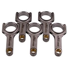 Maxpeedingrods 24z579 New 144mm Connecting Rods 3/8 Inch Bolt For Audi Rs2 2.2l 5cyl Conrod Bielles Pleuel