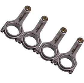 2iq09k Maxpeedingrods Forged 4340 Connecting Rod Rods For Mitsubishi 4b12 2.4l Engine Arp 2000 5.657 Inch