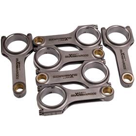 3y0cjm Maxpeedingrods 6x Connecting Rods Conrod For Bmw M20 B27 325e 2.7l 6cyl 130mm Arp 2000 3/8 Inch