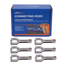 3yxjn0 Maxpeedingrods 6x Connecting Rods For Triumph Tr5 Tr250 Gt6 Tr6 Conrod Con Rod Arp 146.05mm
