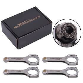 4lkgjp Maxpeedingrods Racing Connecting Rod Conrod Arp Bolts For Vw 1.9l Tdi 90/110 Pd100 Pd115 1.992 Inch