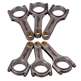 Maxpeedingrods 5nrwu3 6x Forged H-beam Connecting Rods Bolts For Jeep Wrangler Jk 3.6 V6 Dodge Avenger