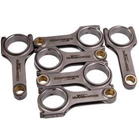 6i3ckv Maxpeedingrods 6x Forged Connecting Rods For Audi Tt Roadster 8n9 2003-2006 Convertible 3.2 Vr6