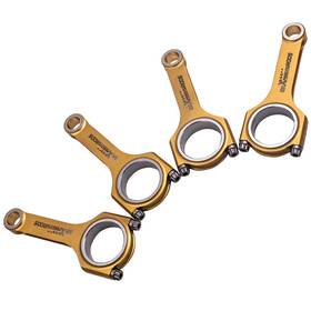7x9gyn Maxpeedingrods Titanizing H-beam Connecting Rods Arp Bolts For Audi A6 1.8t Aeb Anb Apu Ark