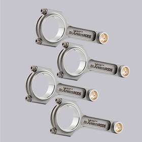 8gzuiq Maxpeedingrods I-beam Racing Connecting Rods For Audi / Vw Golf Gti 1.8t 2.0l 16v 20v 4 Cyl