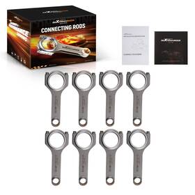 Maxpeedingrods 8x3fgd H Beam 5.090 Inch 2.239 .913 Bronze Bush Connecting Rods For Ford 289 302 Windsor