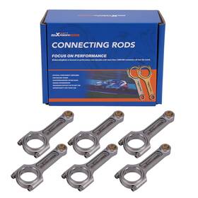 947z8d Maxpeedingrods Racing I-beam Connecting Rods Arp For Toyota Mark Ii X100 2jz 2jzge 3.0l 5.591 Inch