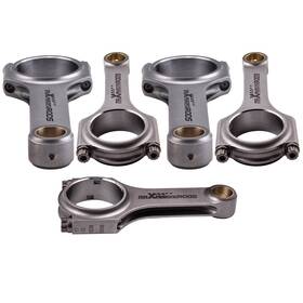 9b32h0 Maxpeedingrods Top Connecting Rods Conrod For Audi Rs2 2.2l Turbo 5cyl Bielle Pleuel Arp 2000