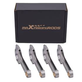 9eiljq Maxpeedingrods H Beam Connecting Rods Conrod For Audi A3 A4 A6 S4 Tt 1.8t Turbo 144mm/19mm