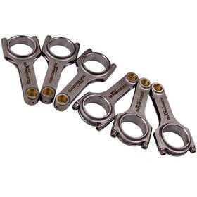9k5mci Maxpeedingrods Forged Connecting Rods Arp Bolts For Nissan Gts Gtr R32 R33 R34 Rb25 Rb26 New