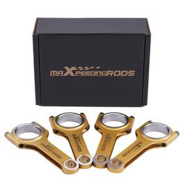 5.5118 Maxpeedingrods A1sr5f 4x Connecting Rods Arp 2000 Bolts For Vw Audi 1.4 Tsi Tfsi Ea211 Engine Inch