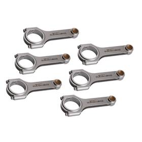 Maxpeedingrods A61tbg Forged Connecting Rod Kit For Toyota 1fz 4.5l 154mm 6.063 Inch Racing Arp 9000rpm