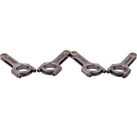 Cbpx27 Maxpeedingrods En24 4340 Forged Connecting Rods Bolts For Hyundai 1.6 Gamma T-gdi G4fj 5.150 Inch