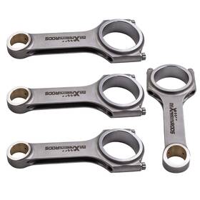 B48a20a Maxpeedingrods Cuob47 4x Racing En24 Steel H-beam Connecting Rods Arp Bolts For Bmw B48 2.0t