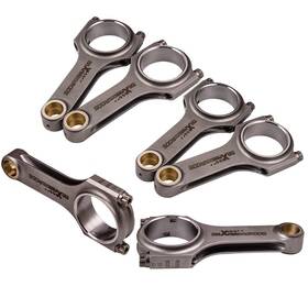 1jz-gte Maxpeedingrods Dvu47i Forged Connecting Rods Fit Toyota Supra Jza70 Mark Crown 1jz 125.25mm