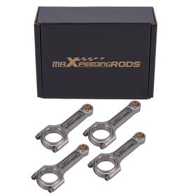 Egj6wl Maxpeedingrods I-beam Forged 20mm Connecting Rods For Audi S3 A3 A4 A6 Tt Vw 1.8t Engine 144mm