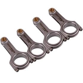 G46uxi Maxpeedingrods 4340 Forged Steel H-beam Connecting Rod For Ford Xflow Lotus Twincam Bda/g 5.23