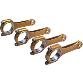 Gdrq5n Maxpeedingrods 4x Titanizing H-beam Connecting Rod Bolt 1999 C2001 For Audi S3 1.8 20vt Apy Amk