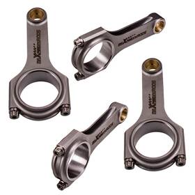 Gt85by Maxpeedingrods Forged H-beam Connecting Rods Arp Bolts For Audi Vw Ea888 2.0l Tsi Engine 23mm