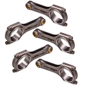 Hk20bv Maxpeedingrods Steel 4340 Forged H-beam Connecting Rods Arp Bolts For Volvo S60 R 2.5l 143mm