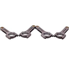 Hp79xg Maxpeedingrods En24 4340 Forged Connecting Rods Bolts For Hyundai 1.6 Gamma T-gdi G4fj 5.150 Inch