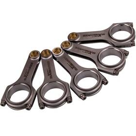 Ioju4m Maxpeedingrods Racing Steel Connecting Rod For Audi Rs2 2.2l Turbo 5cyl Conrod Bielle Bolts New