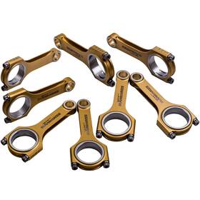 2ur-gse Maxpeedingrods Iu7qja Titanizing 4340 Steel Connecting Rods And Bolts For Toyota 5.0l Engine