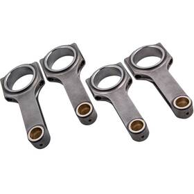 Ix21ab Maxpeedingrods 4pcs Connecting Rod Rods For Honda Civic Crx D16 Zc Sohc Vtec D Series 5.394 Inch