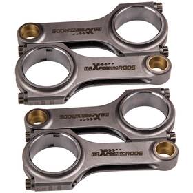 J1cemg Maxpeedingrods Forged H-beam Connecting Rods For Toyota 5efe Corolla Paseo With Arp 2000 Bolts