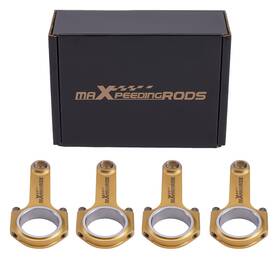 Jymsp1 Maxpeedingrods 4x Titanizing Connecting Rods Arp Bolts For Porsche 912 356 1.1l 356a 1.6l 136mm