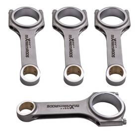 K27ys9 Maxpeedingrods 4x Forged Steel H-beam Connecting Rods Arp Bolts For Bmw B48 2.0t Engine 148mm