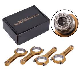 Kj8eqa Maxpeedingrods H-beam Connecting Rods Arp Bolts For Subaru Impreza Sti Ej20 Ej22 Ej25 5.137 Inch