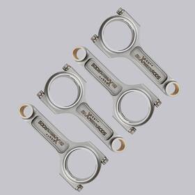 Maxpeedingrods Kn046u I-beam Connecting Rods For Vw Audi A3 1.8 20vt Agu/arz/arx/aum 1996 2003 5.669 Inch