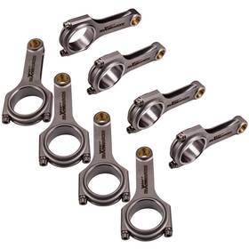Kyuh21 Maxpeedingrods 8x Connecting Rods Arp 8740 For Chevrolet Chevy Small Block V8 Engine 5.7 Inch