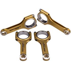 Maxpeedingrods L7g4ou Titanized Connecting Rods Conrod For Audi A3 A4 A6 S4 Tt 1.8 Turbo 144mm 19mm