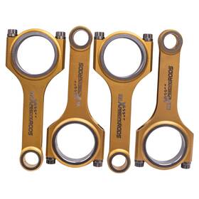 Lkzm3j Maxpeedingrods Titanized Connecting Rods For Honda Civic Crx D16 Zc Sohc Vtec D Arp 137mm