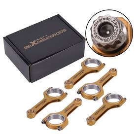Lw8vp5 Maxpeedingrods 5x Titanizing Connencting Rods Arp 2000 For Audi Rs2 2.2l Turbo 5cyl 144mm