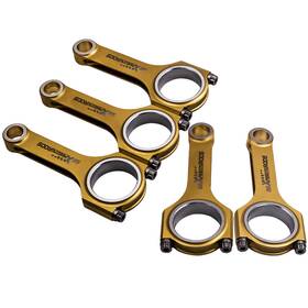 M9v6fq Maxpeedingrods 5pcs Titanizing Connencting Rods Arp 2000 For Audi Rs2 2.2l Turbo 5cyl 5.669 Inch