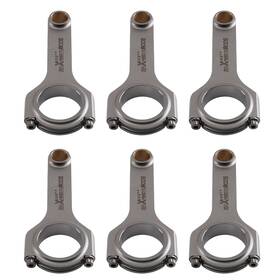 Maxpeedingrods Ncx4hc 4340 Steel Conrod Set For Toyota 1fz Lx450 Land Cruiser 154mm Forged H-beam 6pc