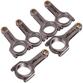 No12l7 Maxpeedingrods 6pcs Connecting Rod Conrod For Triumph Tr5 Tr250 Gt6 Tr6 Late Model 146.05mm
