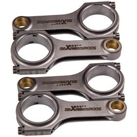 Nvwb1t Maxpeedingrods H-beam Connecting Rods For 4g63 2nd Gen And Lancer Evo 7 Bolt Conrod Bielle Arp
