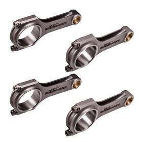 O58412 Maxpeedingrods H Beam Connecting Rods For Mitsubishi Colt Lancer Mirage 4g15 1.5l Czt Z27ag