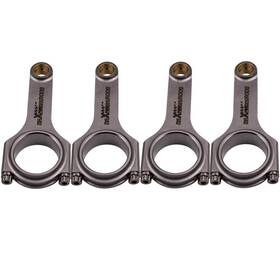 Obs1gv Maxpeedingrods 4pc H-beam Connecting Rod For Vw Golf Mk3 Jetta 2.0l Aba 8v Abf 16v 159mm