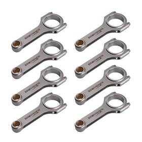 Maxpeedingrods Oois1z 6.535 Inch .990 H-beam Connecting Rods For Gm Bbc 396 6.5l / 454 7.4l 502 8.2l V8