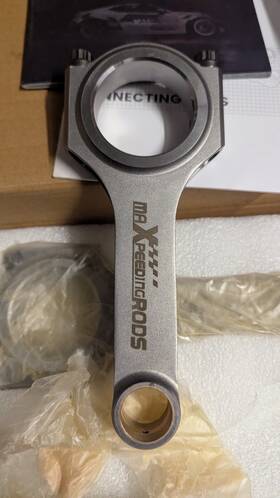 Ow6y4b Maxpeedingrods H-beam Connecting Rods For Acura Honda B18a B18b B20b B20z Engine