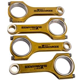 P2ozdb Maxpeedingrods Titanizing Connecting Rods Arp 2000 Bolts For Vw Audi 1.4 Tsi Tfsi Ea211 Engine